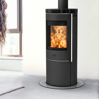 Produktbild von Fireplace Elite Toronto Kaminofen Stahl Schwarz mit Abdeckplatte Keramik