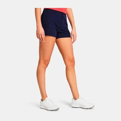 Produktbild von Under Armour Golf Drive 4´´ Damen Shorts Blau 2 Frau Blau 2