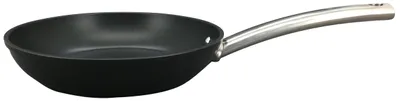 Bratpfanne 28 cm, geschmiedetes Aluminium, Antihaft, Induktion, Schwarz