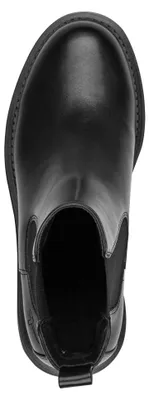 Produktbild von Tamaris Damen Stiefelette Chalsea matt Plateausohle Blockabsatz 1-25454-47, Größe:40 EU, Farbe:Schwarz