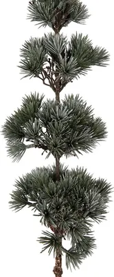 Image de Clayre & Eef Mini-sapin de Noël artificiel 15x15x80 cm Vert Bois