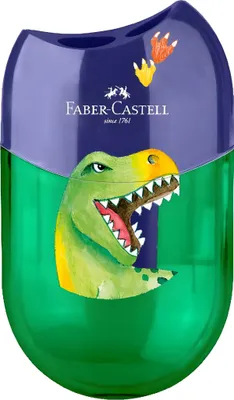 Obrázek produktu pro Faber-Castell 183552, Ruční ořezávátko, Vícebarevný, Plast, Pro praváky i leváky, 1 kusů