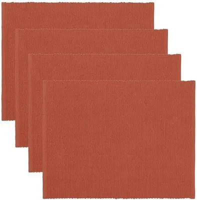 Immagine prodotto di Tovagliette colorate, set da 4, 100% cotone, versatili
