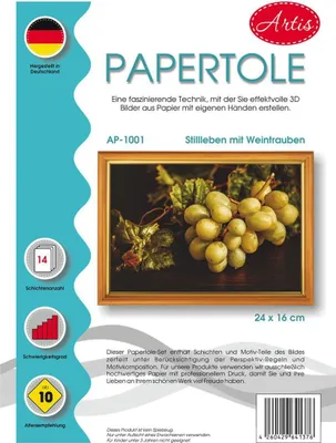 Produktbild von Artis Papertole Stillleben mit Weintrauben