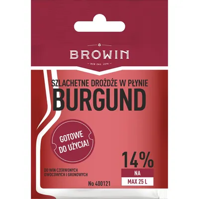 Produktbild von Browin 400121 Weinhefe Burgund ohne vorherige Vermehrung 20 ml