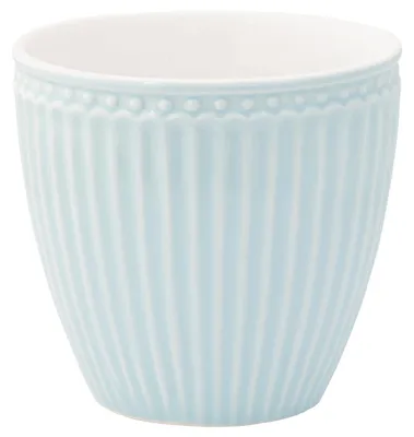 Image de Greengate Latte Cup Gobelet ALICE Bleu clair Everyday Vaisselle PALE BLUE 300 ml