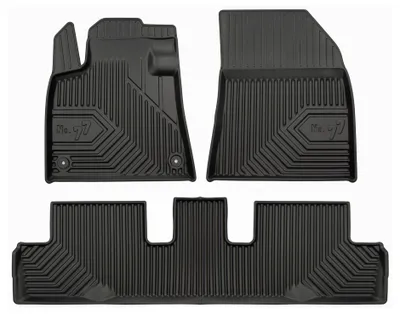 Productafbeelding van Rubberen automatten voor Citroën C4 Picasso II 2013-2019 (MPV) – 3-delig, zwart, op maat