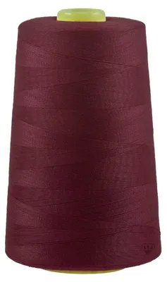 4572m Overlockgarn Nähgarn Polyester Overlock Garn, bordeauxviolett
