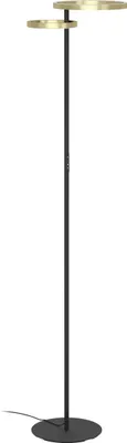 Produktbild von EGLO LED Stehlampe Castelpoto 1, Lampe Wohnzimmer mit Touch-Funktion, dimmbare Standleuchte mit Up- und Downlight, warmweiß-kaltweiß,  180 cm