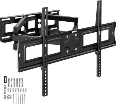 Produktbild von tectake® TV Wandhalterung für 32 - 100 Zoll (81 - 254 cm) ausziehbar schwenkbar, neigbar und stufenlos breitenverstellbar