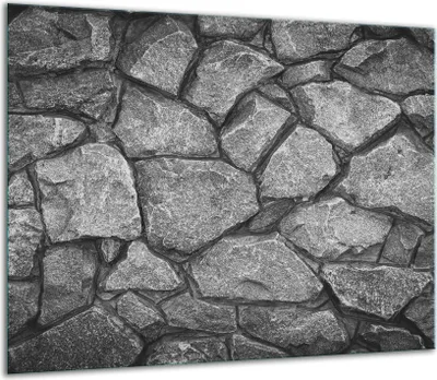 Produktbild von Herdabdeckplatten Glaskeramikkochfeld-Abdeckung Spritzschutz Glas 60x52cm Grau