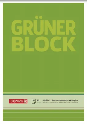 Produktbild von Brunnen Briefblöcke DIN A5 liniert