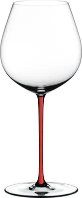 Zdjęcie produktu dla Riedel Fatto A Mano Old World Pinot Noir, kieliszek do czerwonego wina, kieliszek do wina, wysokiej jakości szkło, czerwony, 705 ml, 4900/07R