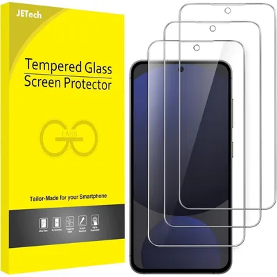 Produktbild von Schutzfolie für Samsung Galaxy S24 FE, Gehärtetes Glas Displayschutz, HD Klar, 3 Stück