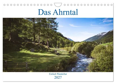Produktbild von Das Ahrntal (Wandkalender 2027 DIN A4 quer), CALVENDO Monatskalender