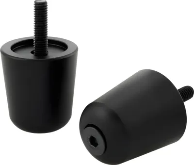 Produktbild von Lenkerendengewichte SIP Style 35x31mm schwarz matt für Vespa GTS, GTS Super, GTV, GT 60, GT, GT L 125-300ccm