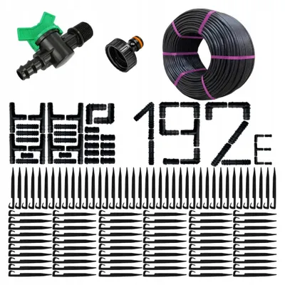 Produktbild von Stylizer 100m Tropfschlauch-Set mit 192 Teilen Gartenbewässerung
