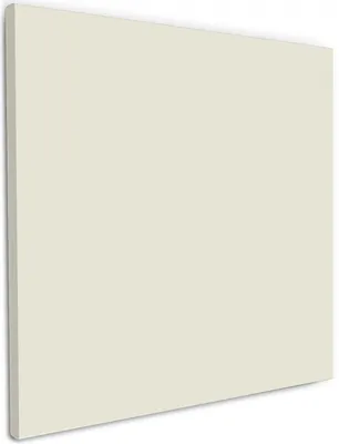 Produktbild von Wallario Premium Leinwandbild Beige in Größe 50 x 50 cm