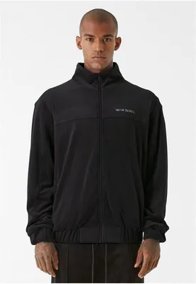 Image de Pánská bunda Urban Classics Sense Velvet Track Jacket noir - S