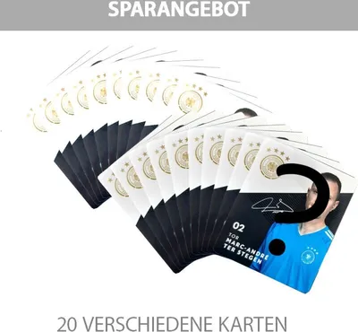 Produktbild von REWE WM 2022 Sammelkarten - 20 verschiedene Karten