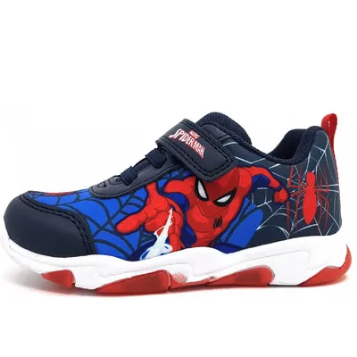 Produktbild von Leomil Spider-Man Jungen Klettschuh in Blau, Größe 28