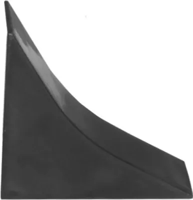 Produktbild von HOLZBRINK Endstück passend zum Dekor Ihrer Abschlussleiste Schwarz PVC Küchenabschlussleiste 23x23 mm