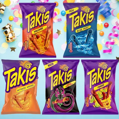 Produktbild von Takis 5er Probierpaket (5x 100g)