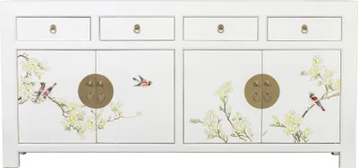 Obrázok produktu pre Fine Asianliving Čínska komoda Čínsky príborník Čínske skrinky Čínsky nábytok skrinka Orientálne Ázijské 180x85x40