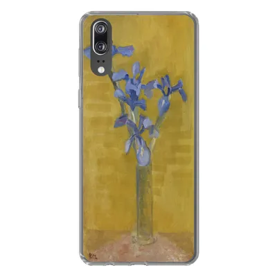Produktbild von MuchoWow® Handyhülle Schutzhülle Hülle für Huawei P20 Schwertlilien - Piet Mondrian - Alte Meister Silikon Softcase Handy Hülle - Hardcover