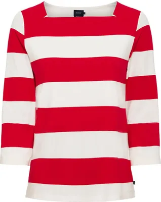 Produktbild von Sea Ranch Piper U Neck 3/4-arm T-shirt Rot 2XL Frau Rot 2XL