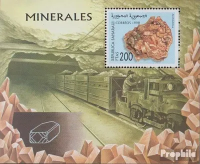 Produktbild von Briefmarken Sahara 1998 Mi Ausgabe der Exilregierung ohne Gültigkeit im int. Postverkehr Nr.51 postfrisch Mineralien