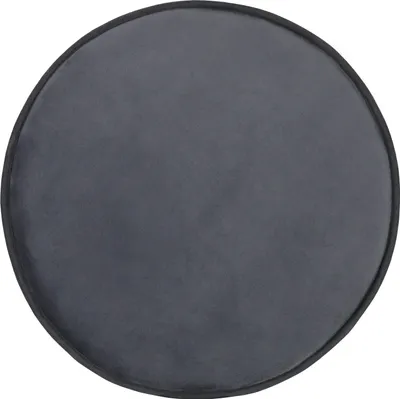 Produktbild von Domarex Runde Stuhlkissen Marie Foam 36 cm - Weich, Komfortabel und rutschfest für Hocker und Stühle, Ideal für Zuhause - dunklegrau