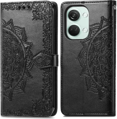 Produktbild von imoshion Mandala Klapphülle OnePlus Nord 3 - Schwarz