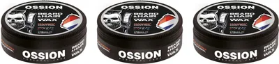 Produktbild von Ossion Premium Barber Hair & Beard Wax 3x175 ml