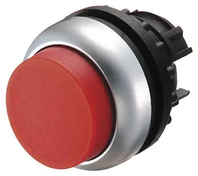 Obrázok produktu pre Eaton M22-DH-G-X1, Tlačidlový spínač, Čierna, Zelená, Kovová, IP66, IP67, IP69, 29,7 mm, 29,7 mm, -25 - 70 °C