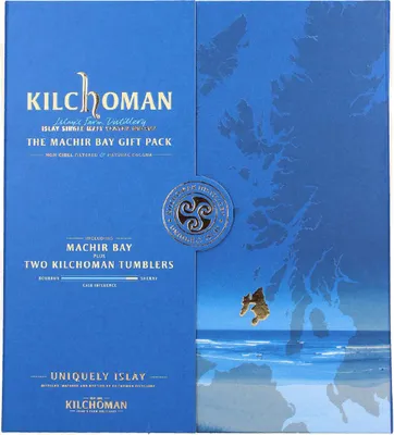 Produktbild von Kilchoman Machir Bay + 2 Gläser in Box 700ml 46% Vol.