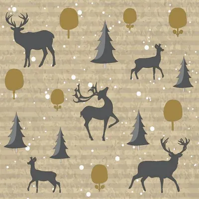 Produktbild von Paper+Design 193354 Weihnachts Cocktailservietten - 25 x 25 cm, 20 Stück