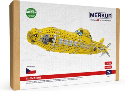 Produktbild von Merkur Toys - MERKUR U-Boot 658Stück im Karton 33x23x5,5cm