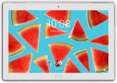 Produktbild von Lenovo Tab 4 10, 25,6 cm (10.1"), 1280 x 800 Pixel, 16 GB, 2 GB, Android 7.1, Weiß