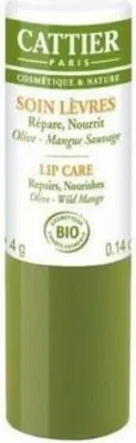 A close-up product shot of a lip balm tube.