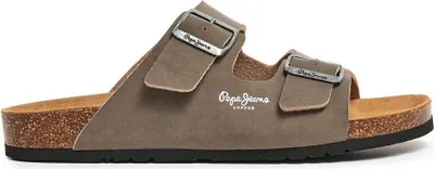 Produktbild von Pepe Jeans  Double Velour Sandalen Braun EU 43 Herren Braun EU 43