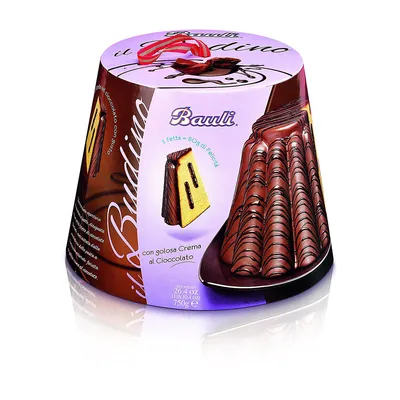 Produktbild von Bauli Pandoro mit Schokolade italienischer Hefekuchen 750g