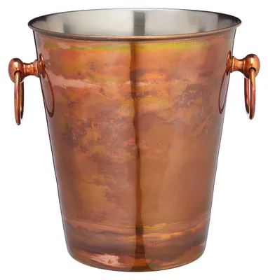 Produktbild von Wein- und Sektkübel, Edelstahl mit Kupferoberfläch Barcraft neuetischkultur