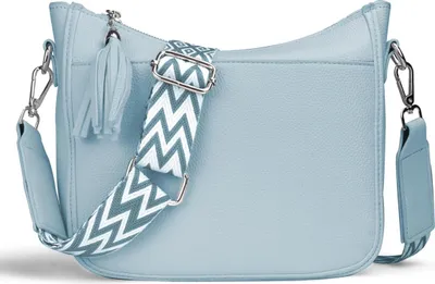 Obrázek produktu pro Taška přes rameno Dámská crossbody taška s nastavitelným ramenním popruhem černá
