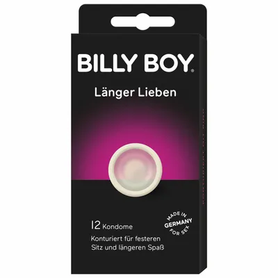 Produktbild von BILLY BOY Kondome Länger Lieben - Transparent 12er Pack