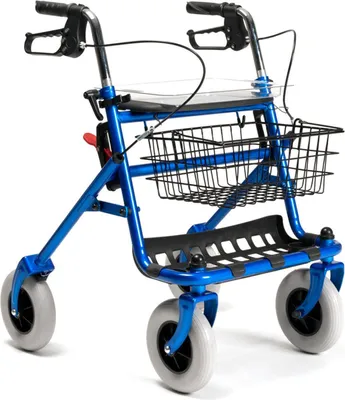 Produktbild von Rollator 286i m.Tablett,Korb,Stockhalter,carbon(Vermeiren),
