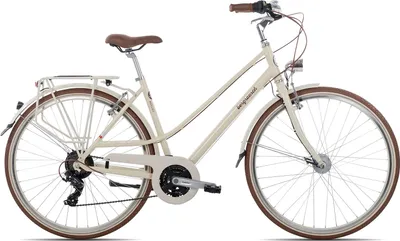 Produktbild von Bergrausch Marlies 21 nostalgisches Damen-Trekkingbike 28 Zoll Beige 55 cm