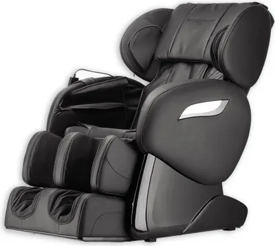 Produktbild von HOME DELUXE - Massagesessel SUENO Schwarz - inkl. komplettem Zubehör I Massagestuhl Relaxsessel mit Wärmefunktion