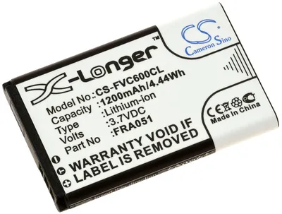 Image de Batterie pour téléphone sans fil AVM Fritz!Fon C6 DECT
