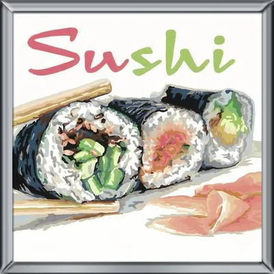 Produktbild von 1ushi. Malen nach Zahlen Serie Deco